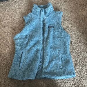 Patagonia Blue Fleece Vest